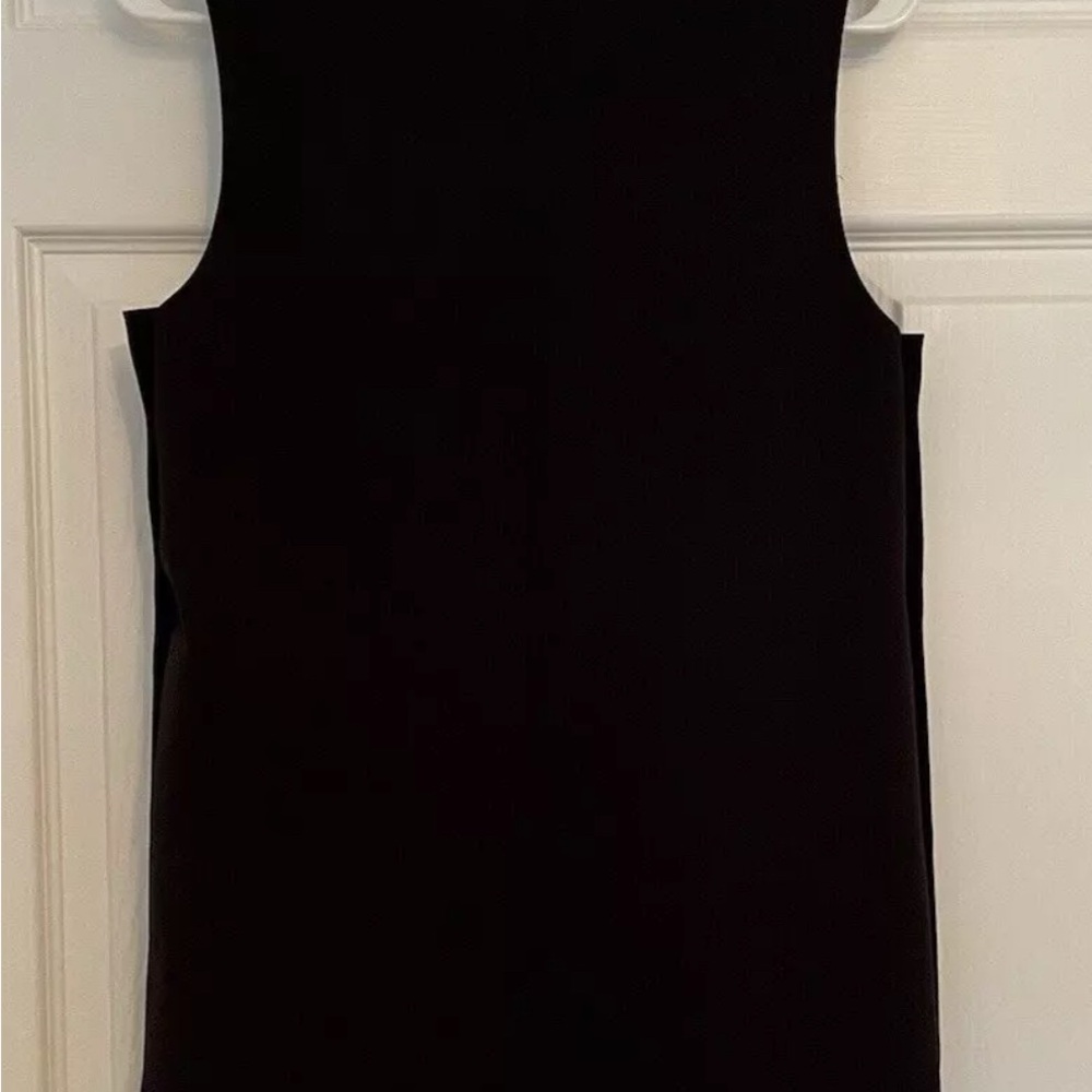 Alexis Libra - Black Sleeveless Button-Side Dress - Picture 3 of 6